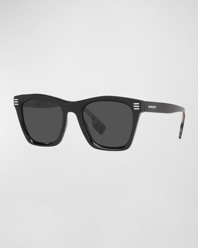 Mens Square Acetate Sunglasses Product Image