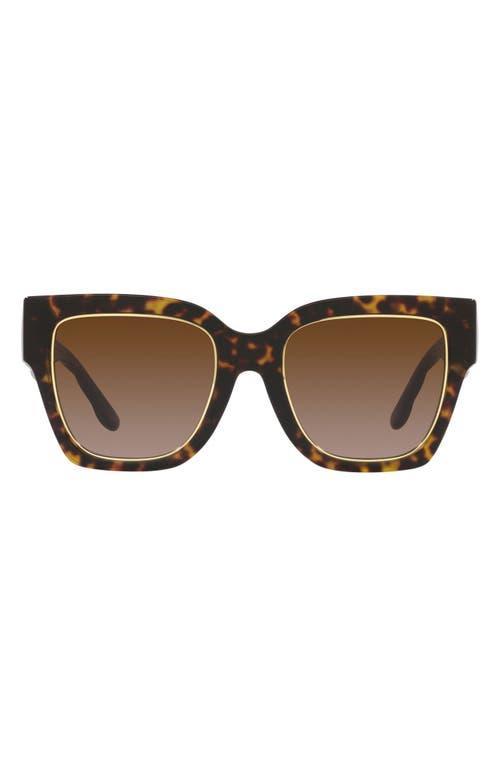 Tory Burch 52mm Gradient Square Sunglasses Product Image