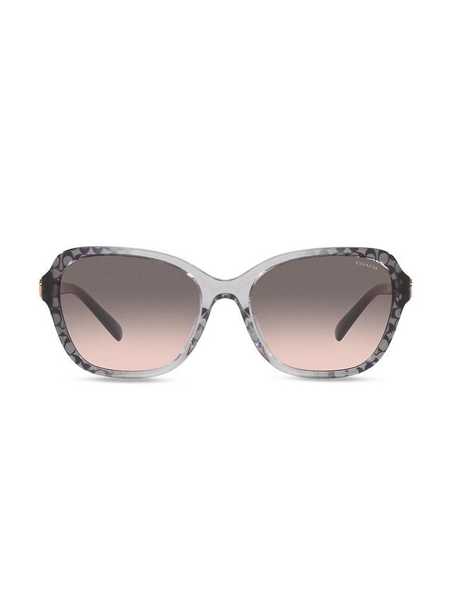 Womens 56MM Butterfly Sunglasses Product Image