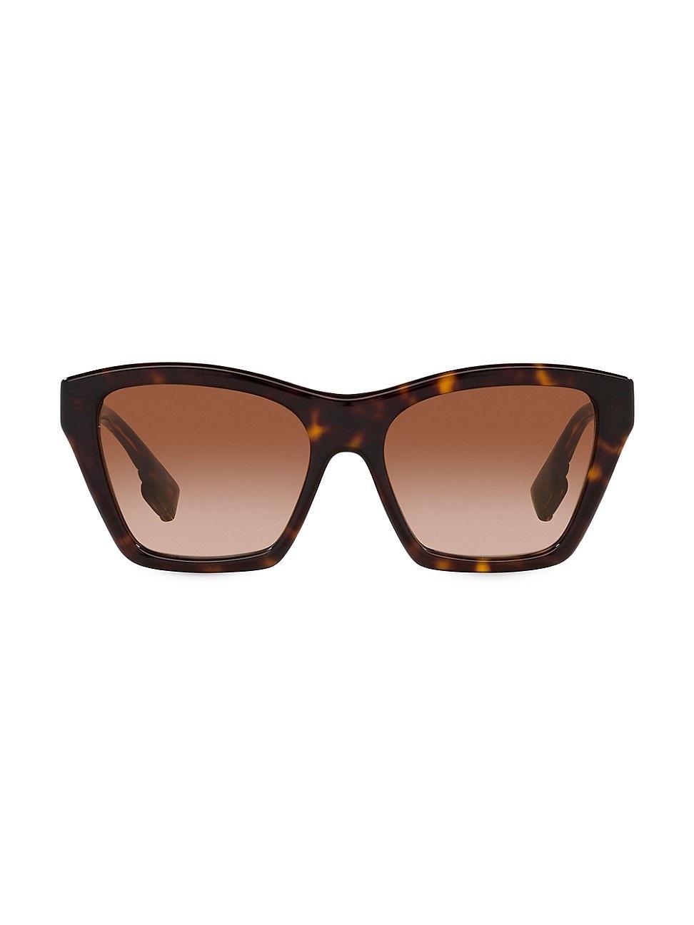 burberry Arden 54mm Gradient Square Sunglasses Product Image