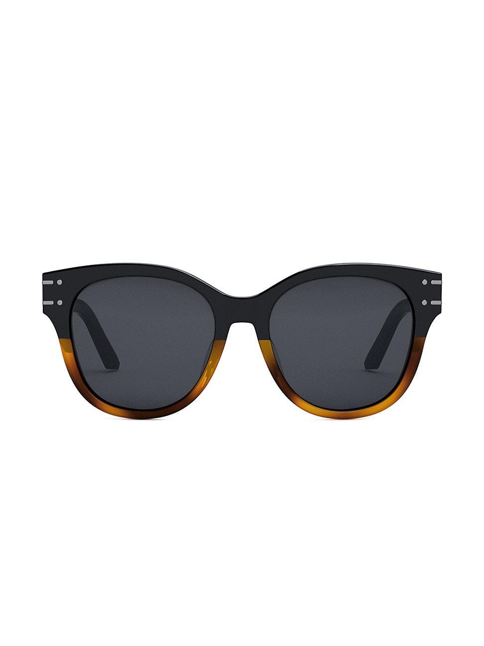 DIOR Signature B6F 55mm Round Sunglasses Product Image