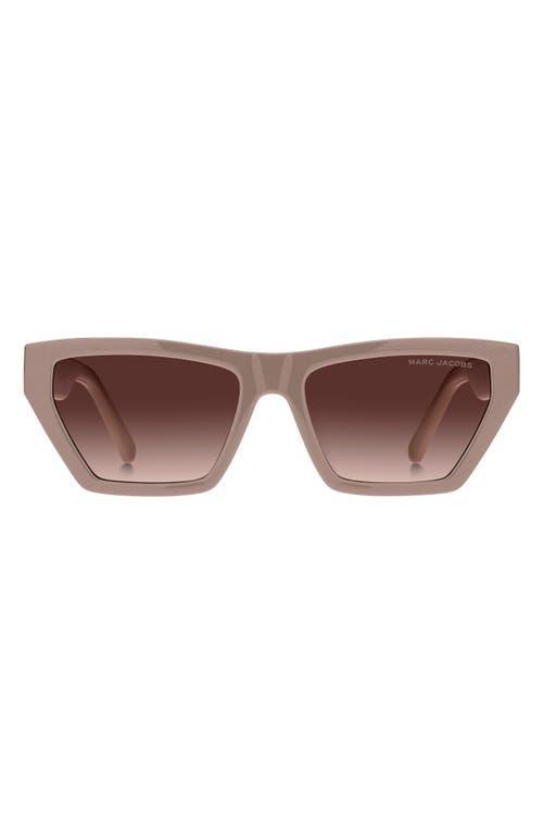 Marc Jacobs 55mm Gradient Cat Eye Sunglasses Product Image