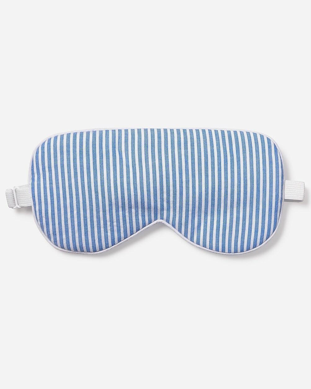 Petite Plume™ women's seersucker traditional eye mask set Product Image