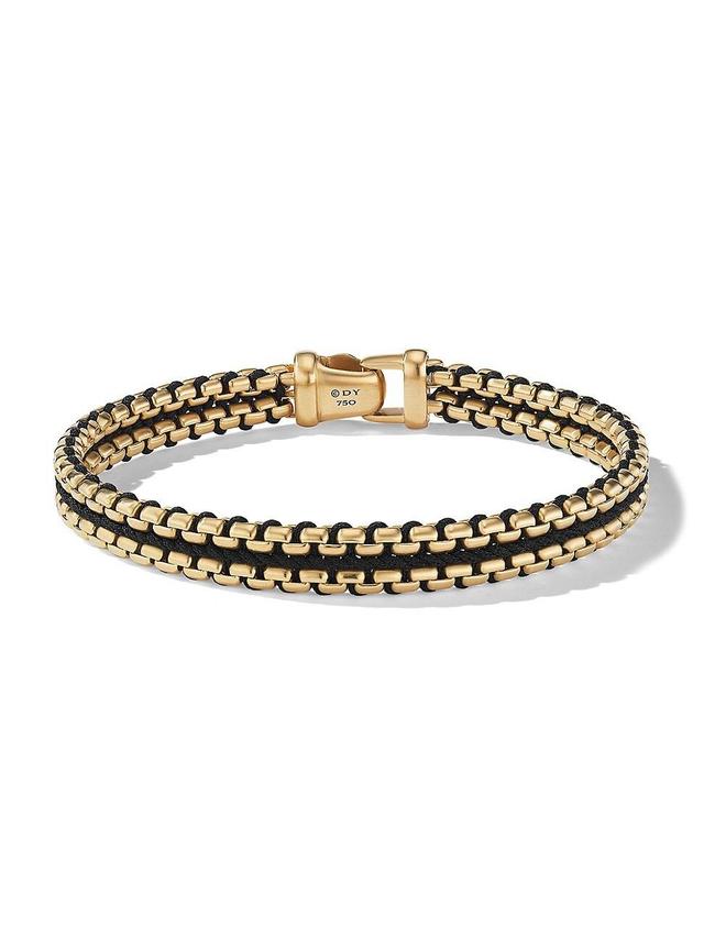 Mens Woven Box Chain Bracelet Product Image