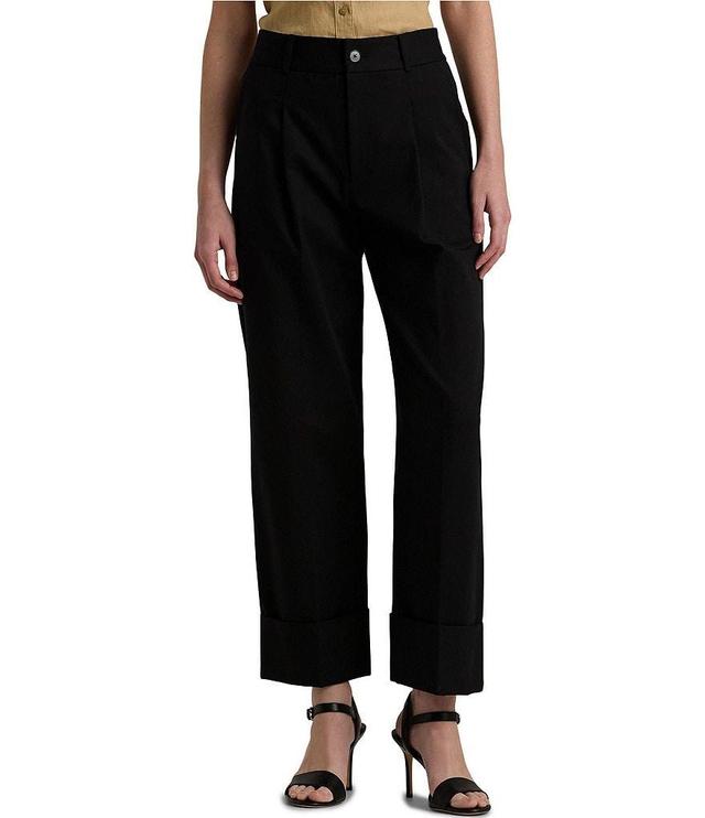 Lauren Ralph Lauren Zeeya High Rise Ankle Pants Product Image