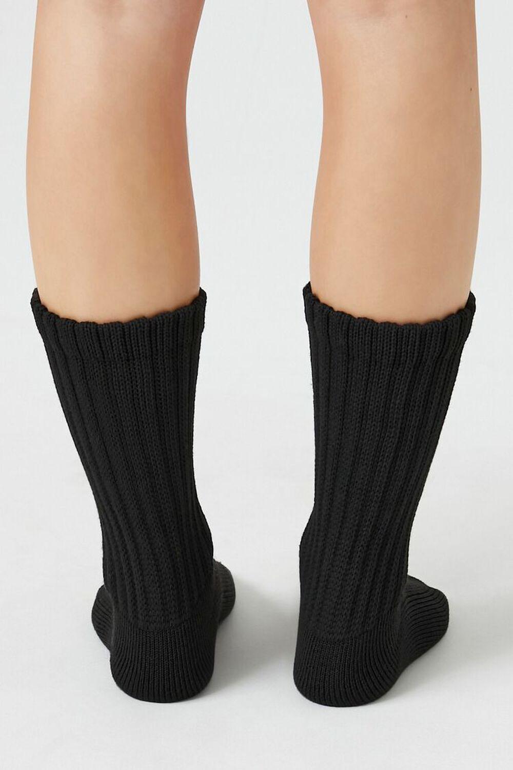 Ribbed Knit Crew Socks | Forever 21 Product Image