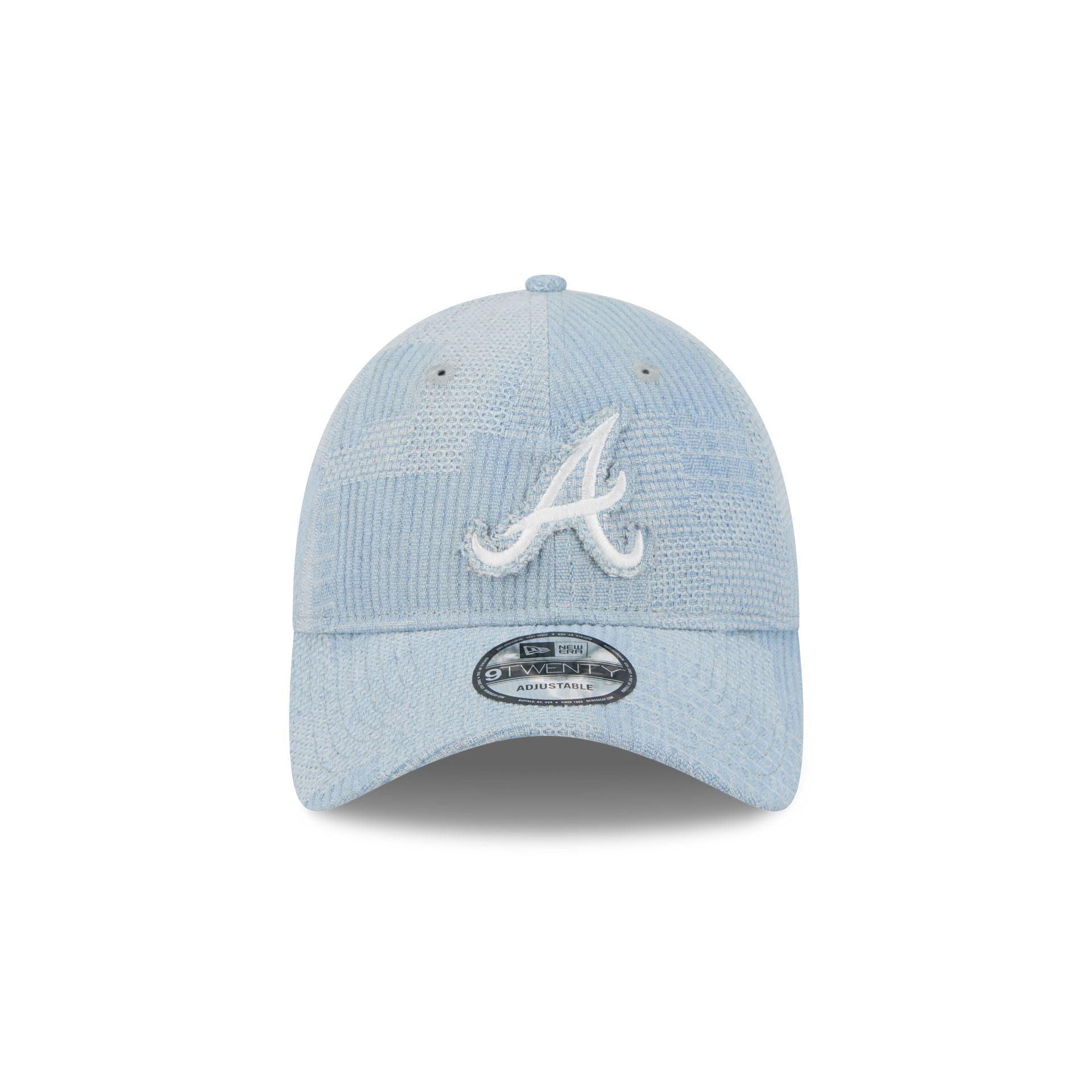 Atlanta Braves Patch Denim 9TWENTY Adjustable Hat Male Product Image