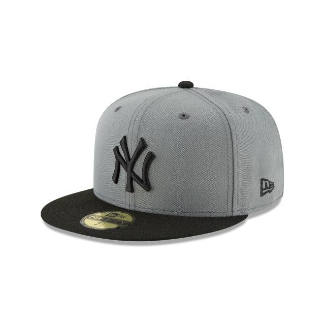 New York Yankees Storm Gray Basic 59FIFTY Fitted Hat Male Product Image