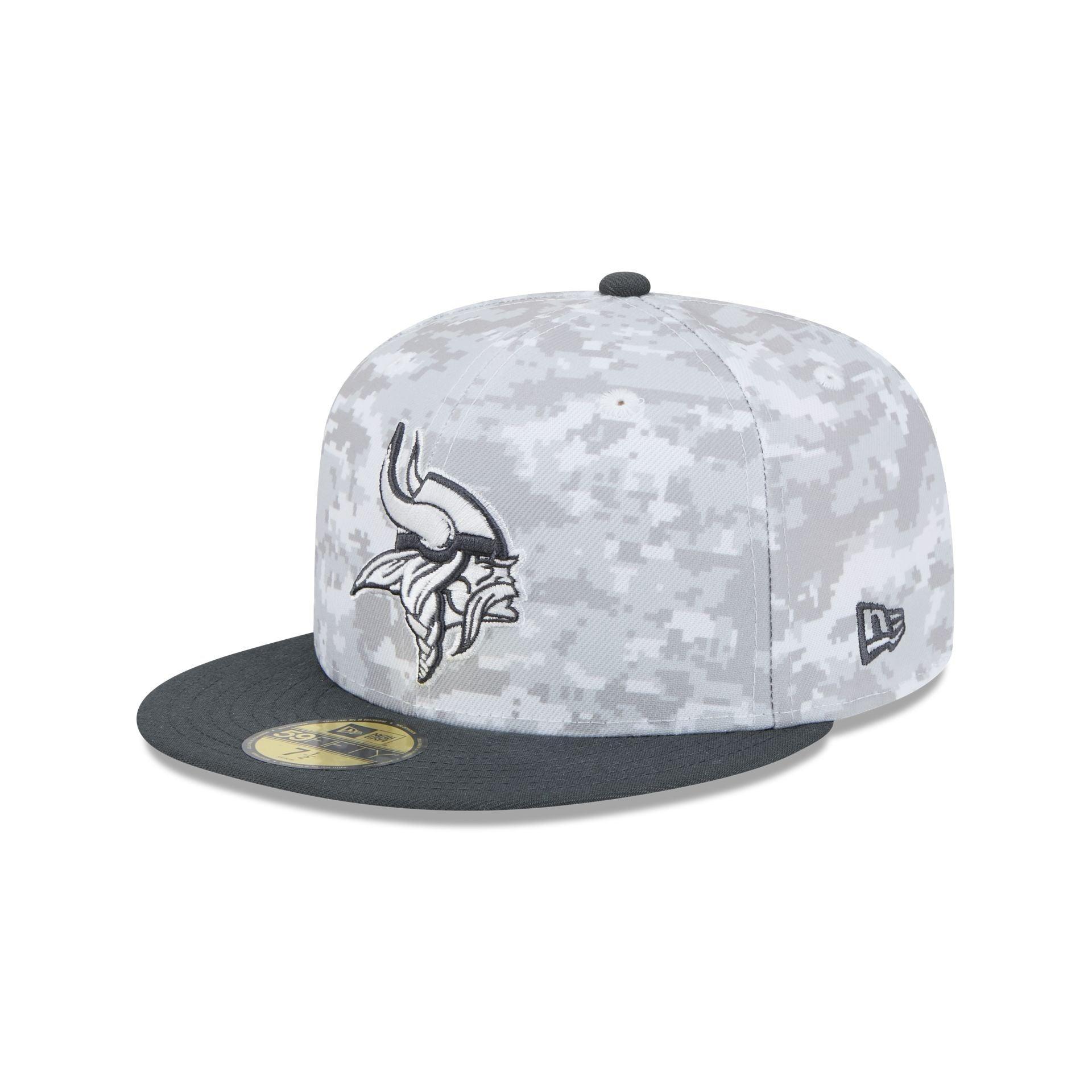 Minnesota Vikings 2024 Salute to Service 59FIFTY Fitted Hat Male Product Image