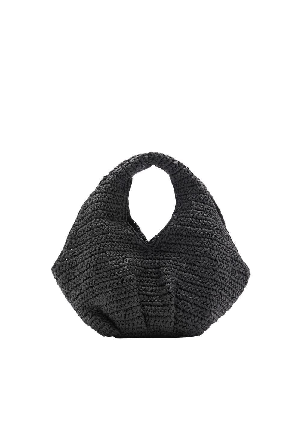 MANGO - Natural fiber handbag - One size - Women Product Image