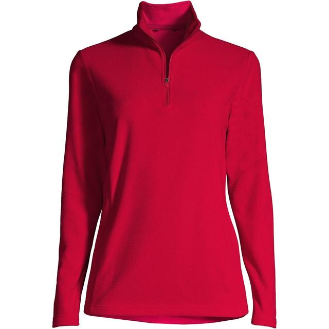 Petite Lands End 1/4-Zip Fleece Pullover, Womens Product Image