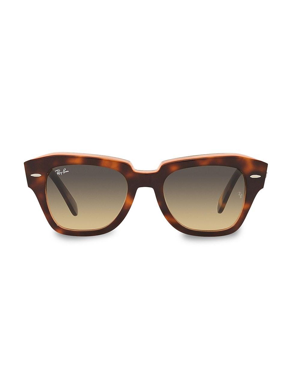 Ray-Ban RB2186 State Street Square Lens Acetate Frame Sunglasses Product Image