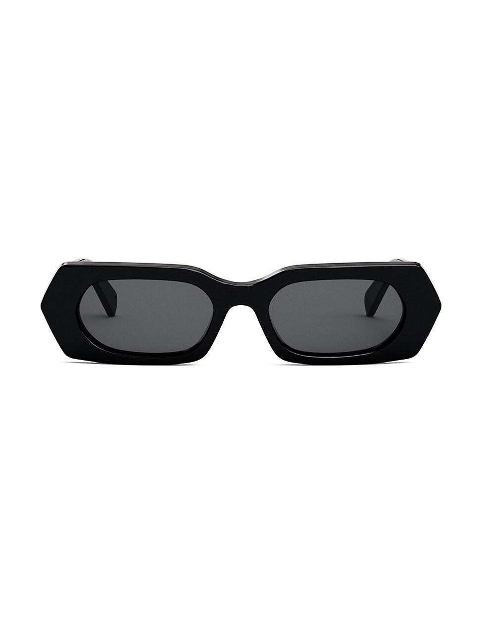 CELINE Bold 3 Dots 51mm Rectangular Sunglasses Product Image