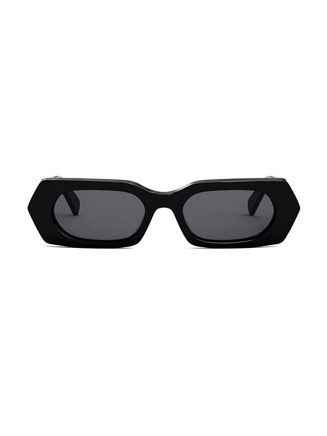 Womens Bold 3 Dots 51MM Geometric Sunglasses Product Image