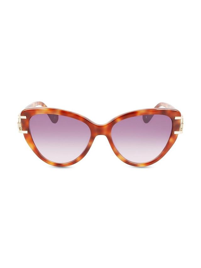 Lanvin Mother & Child 56mm Gradient Cat Eye Sunglasses Product Image