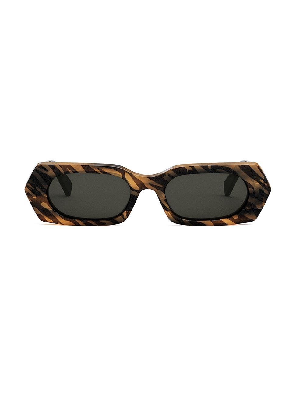 Womens Bold Three Dots 51MM Geometric Sunglasses Product Image