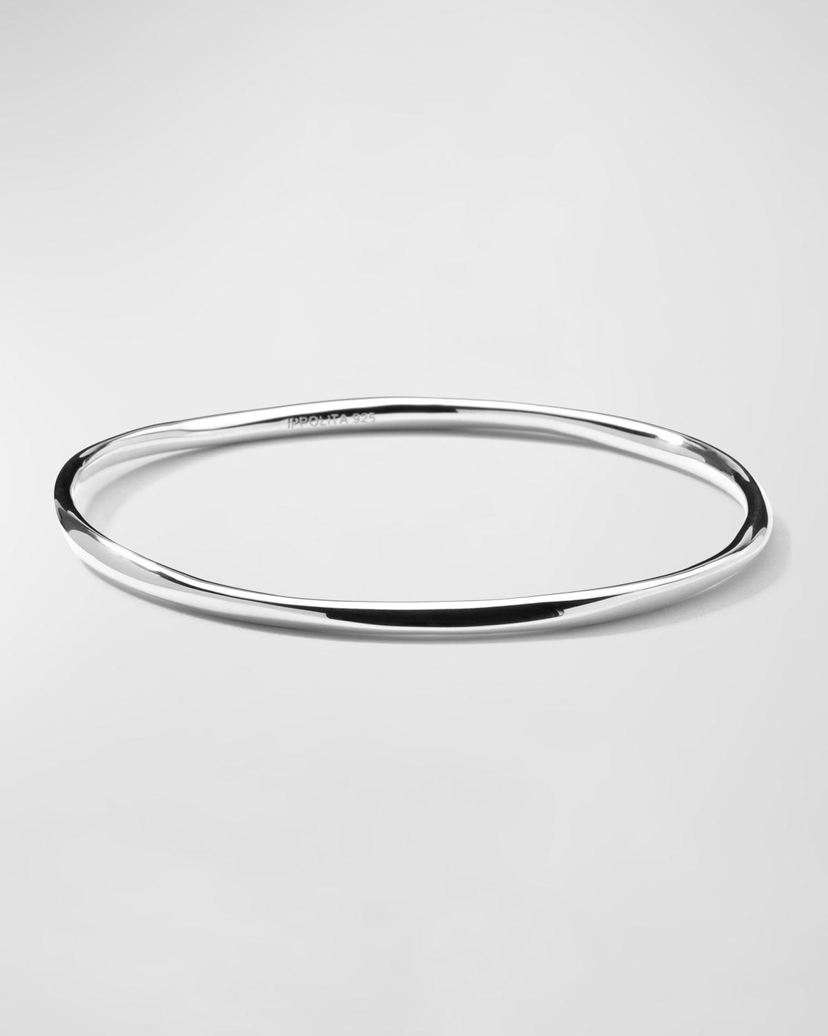 Squiggle Bangle in Sterling Silver Product Image