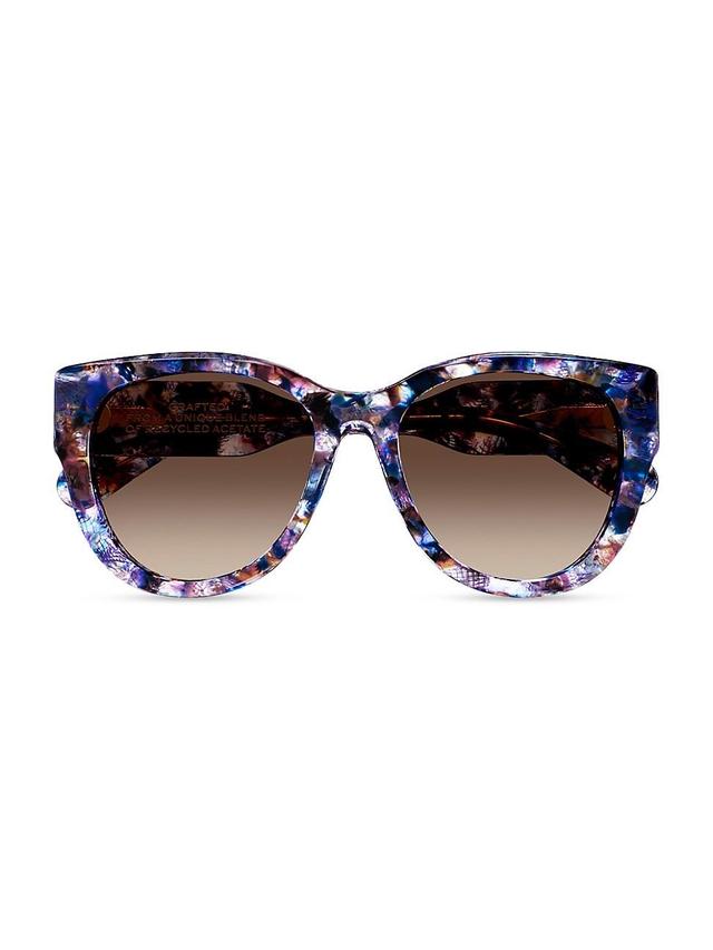 Womens 55MM Gradient Sunglasses Product Image