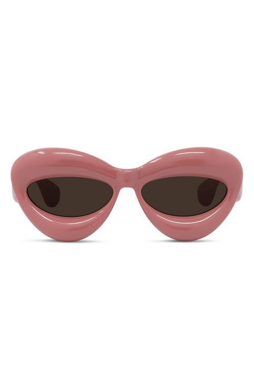 Loewe - Inflated Cat-Eye Acetate Sunglasses OS - Moda Operandi Product Image