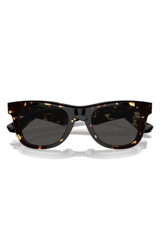 50mm Square Sunglasses In Dark Havana Product Image