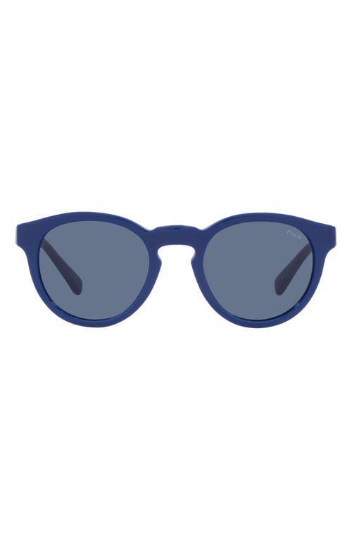 Polo Ralph Lauren 49mm Round Sunglasses Product Image