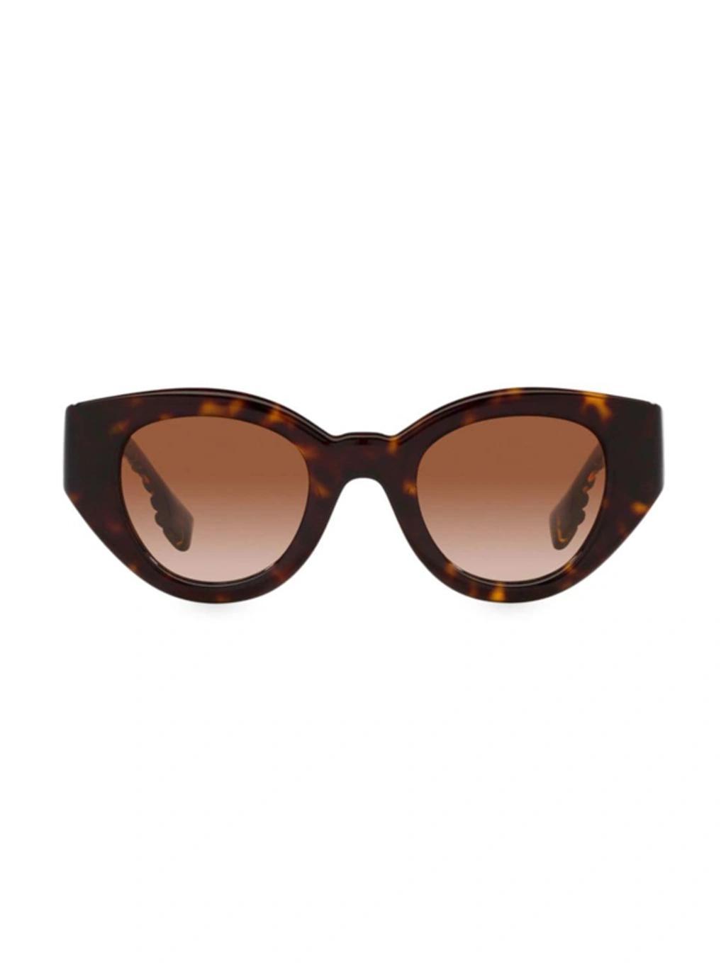 BURBERRY Woman Sunglass Be4390 Meadow In Havana Product Image