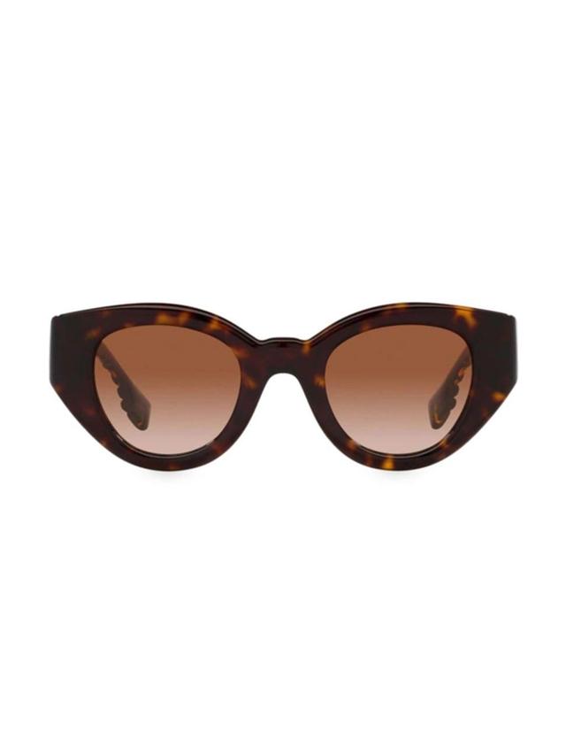 BURBERRY Woman Sunglass Be4390 Meadow In Havana Product Image