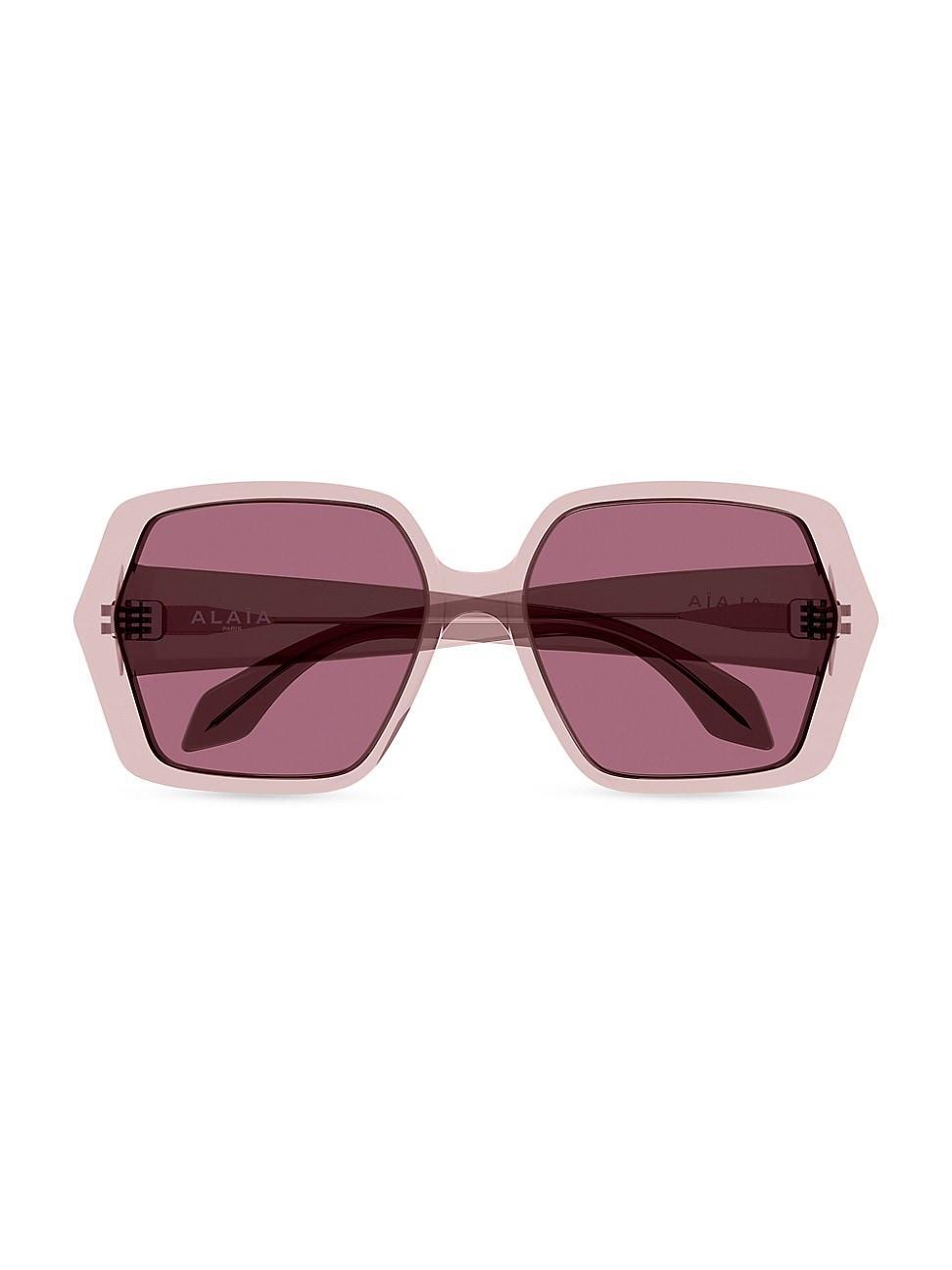 Logo Acetate Butterfly Sunglasses Product Image