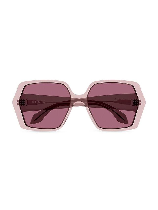 Logo Acetate Butterfly Sunglasses Product Image