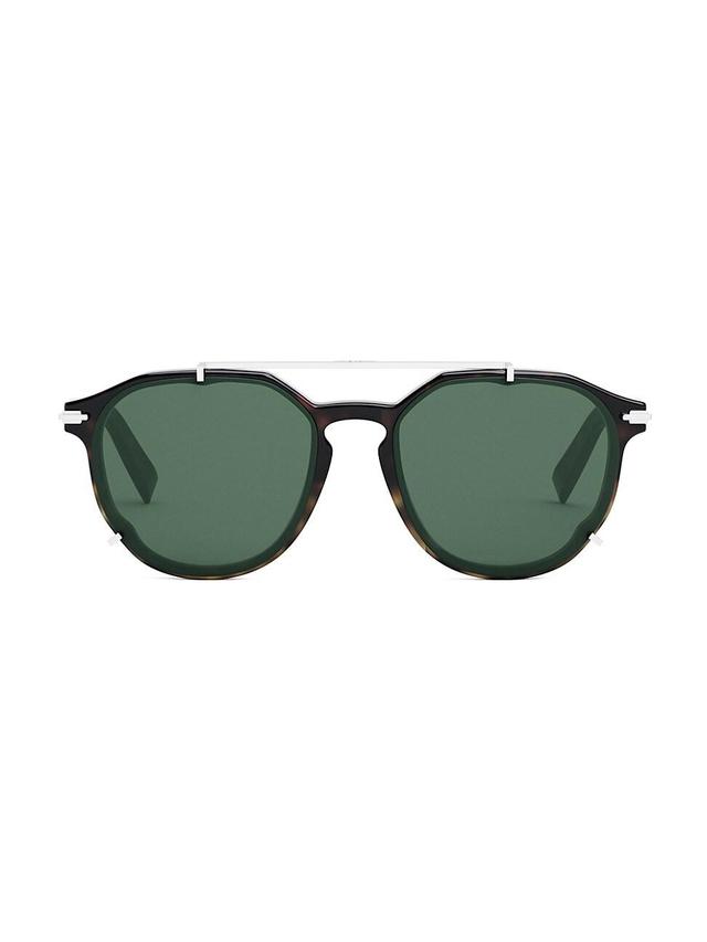 Mens DiorBlackSuit R2I 56MM Round Sunglasses Product Image