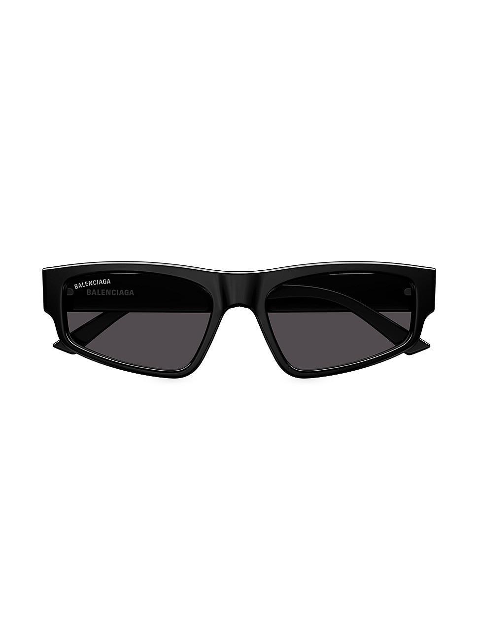 Womens Flat 56MM Rectangular Sunglasses Product Image