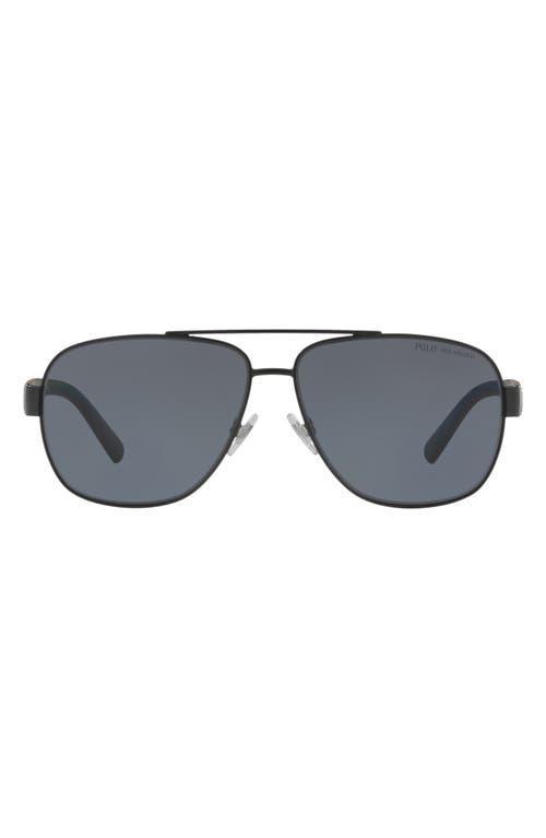 Polo Ralph Lauren Mens Ph3110 60mm Pilot Sunglasses Product Image