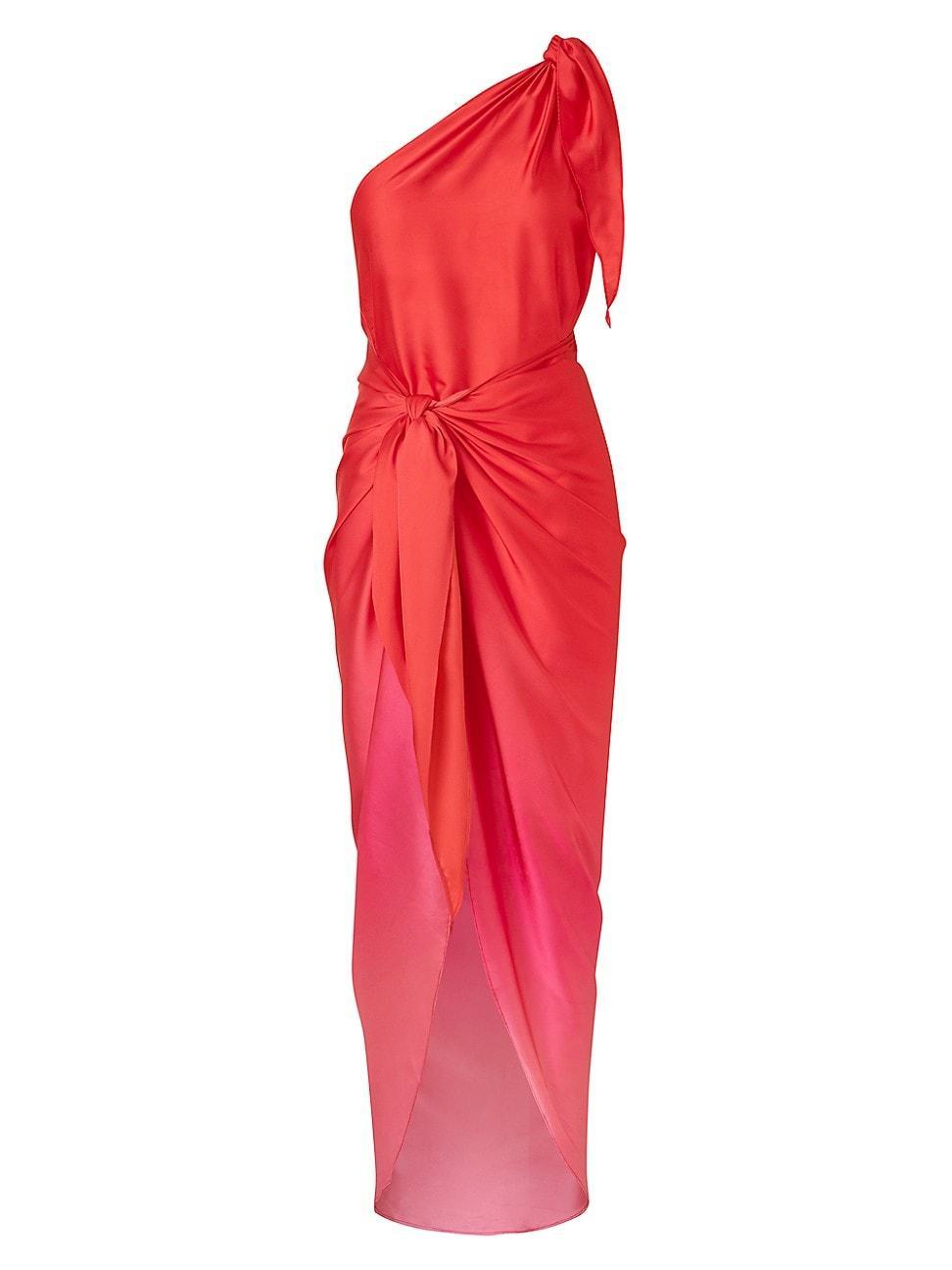 Womens Marea One-Shoulder Draped Dress Product Image