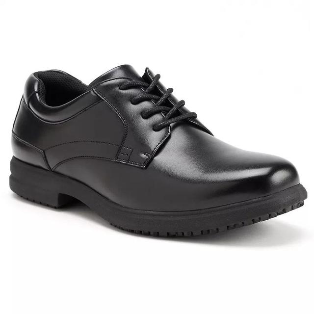 Nunn Bush Sherman Mens Plain Toe Slip-Resistant Oxford Shoes Product Image