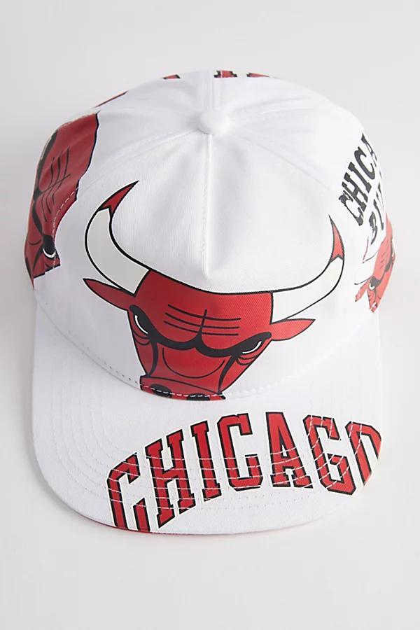 Mitchell & Ness NBA Chicago Bulls In Your Face Snapback Hat Mens at Urban Outfitters Product Image