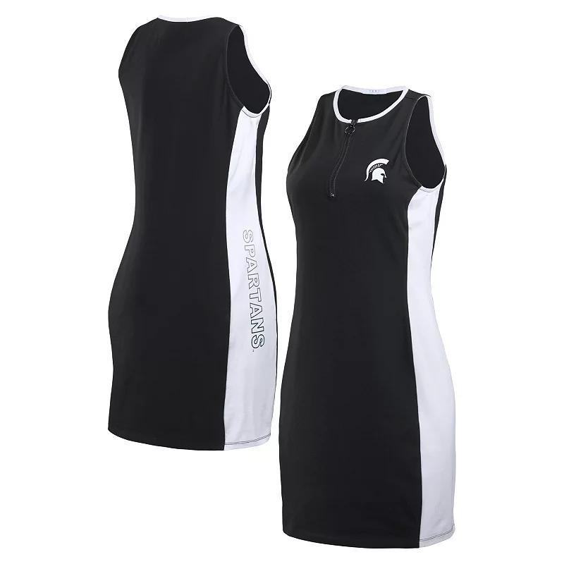 Womens WEAR by Erin Andrews Michigan State Spartans Bodyframing Tank Dress Product Image