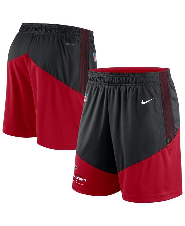 Mens Nike Black Atlanta Falcons Primary Lockup Performance Shorts - Black Product Image