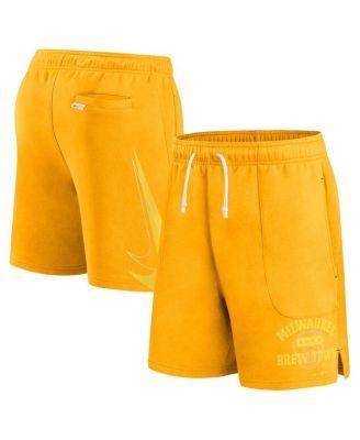 Mens Nike Milwaukee Brewers Statement Ball Game Shorts Product Image