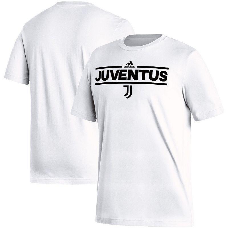 Mens adidas White Juventus Dassler T-Shirt Product Image