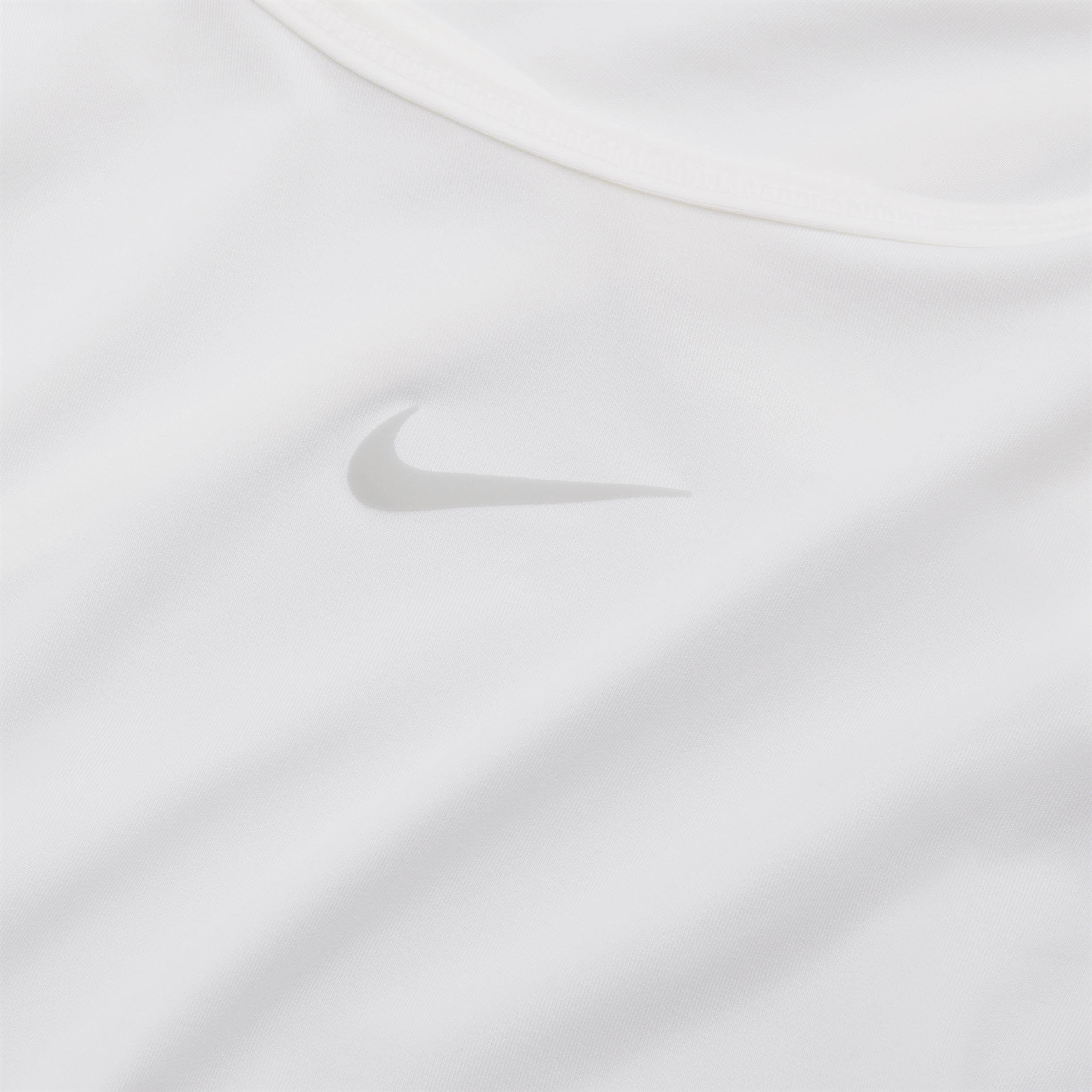 Nike Women's One Classic Dri-FIT Short-Sleeve Cropped Twist Top Product Image