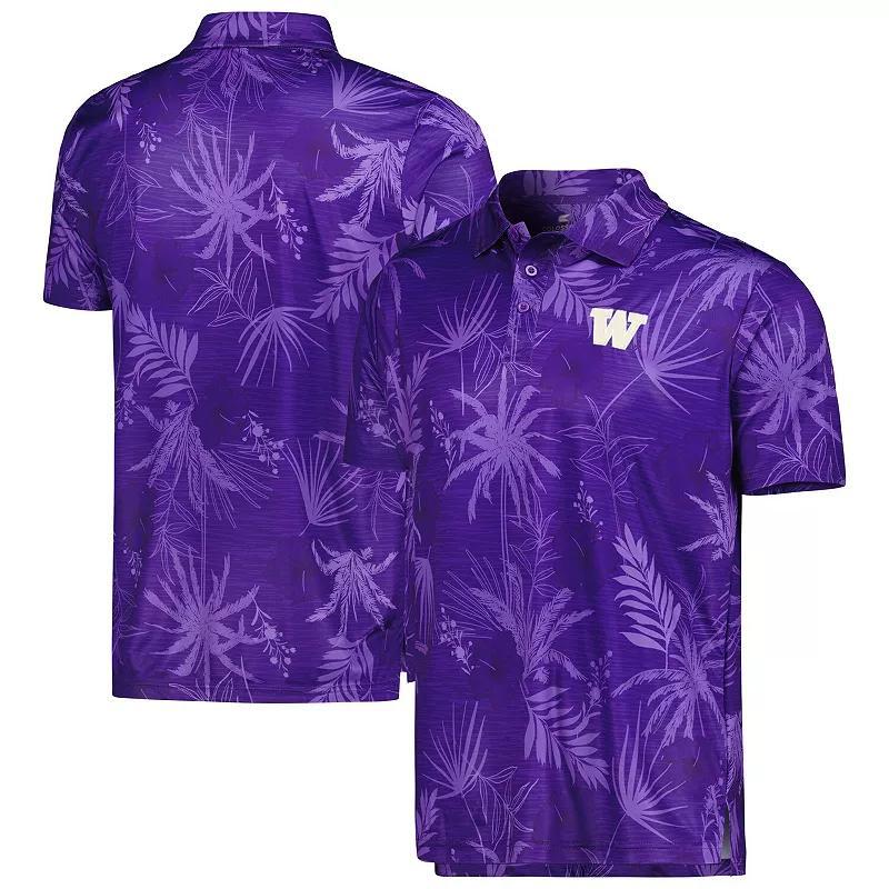 Mens Colosseum Washington Huskies Palms Team Polo Product Image