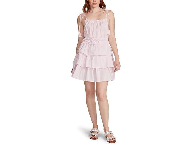 Steve Madden Mable Tiered Cotton Poplin Minidress Product Image