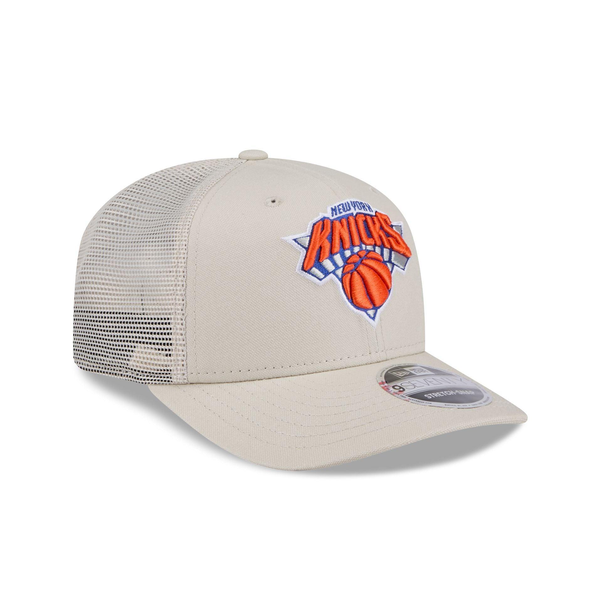 New York Knicks Canvas 9SEVENTY Trucker Hat Male Product Image