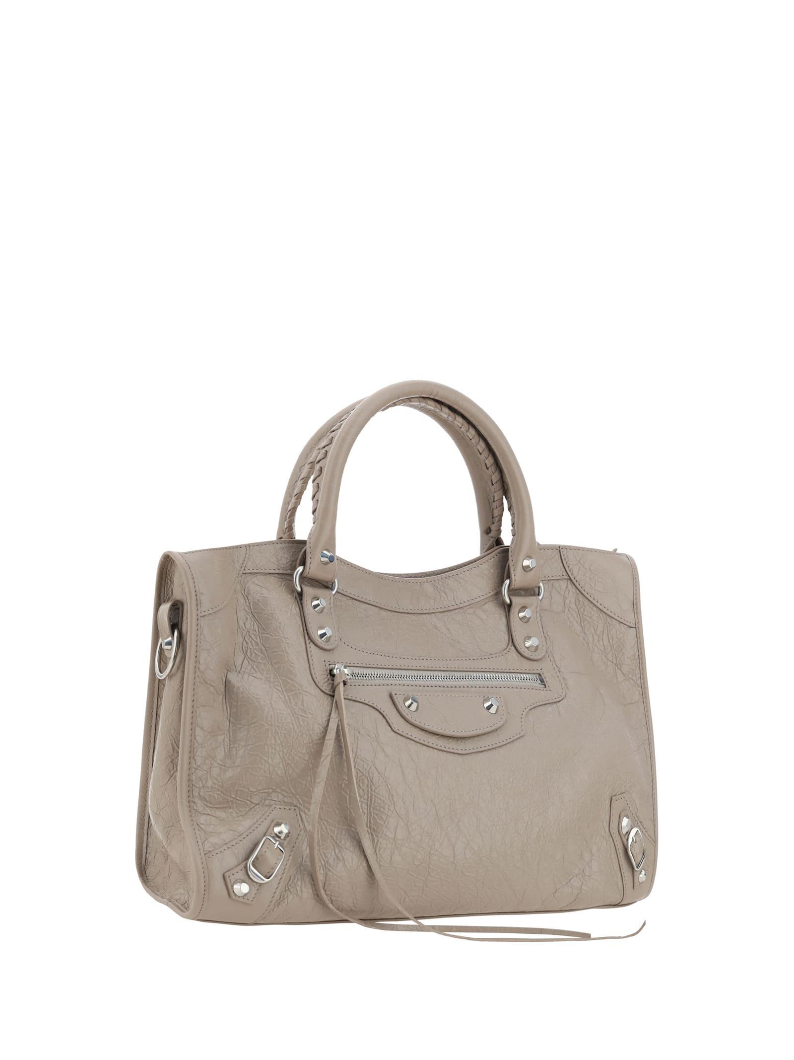 Le City Medium Handbag In Beige Product Image