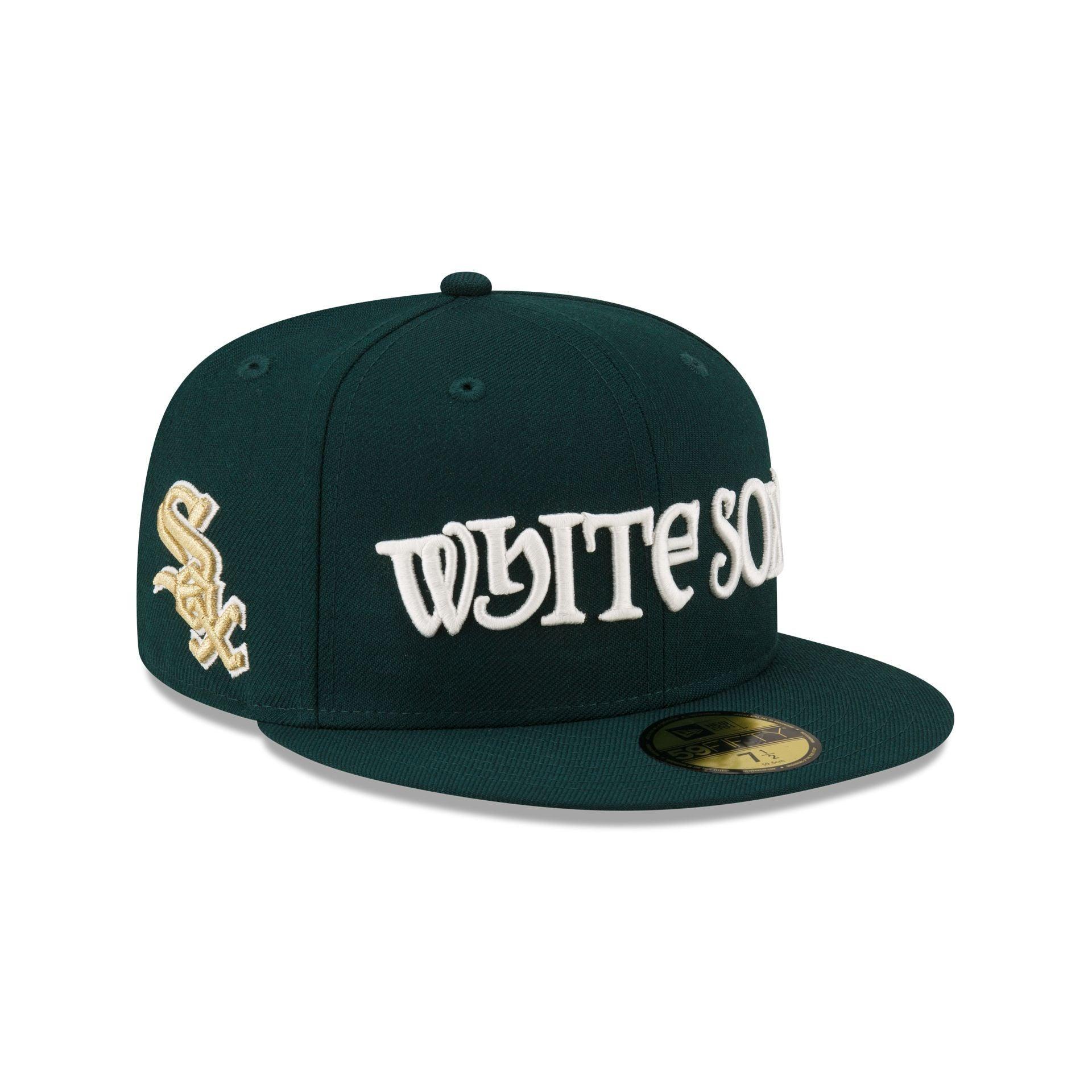 Just Caps Dark Green Wool Chicago White Sox 59FIFTY Fitted Hat Male Product Image