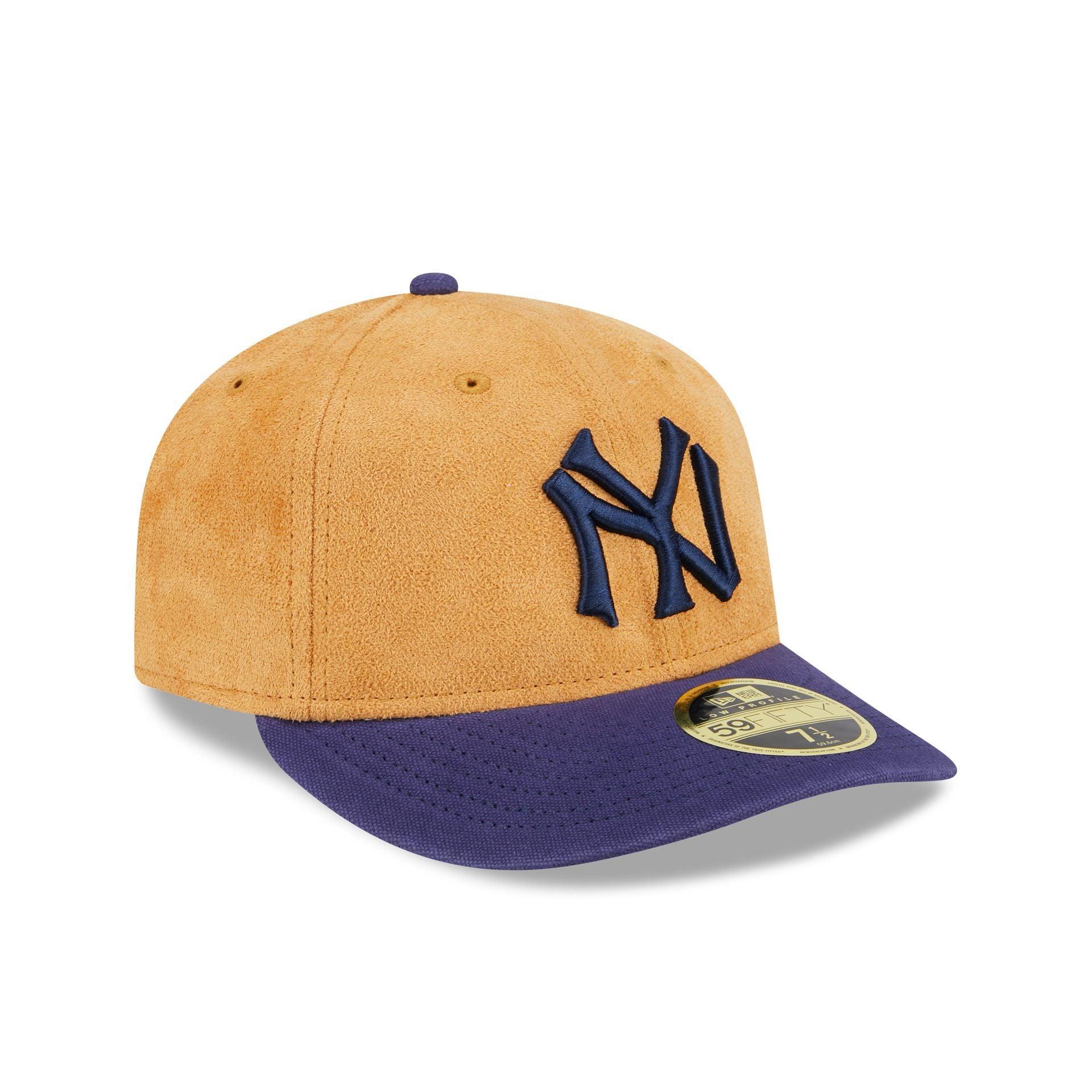 New York Yankees Tan Texture Low Profile 59FIFTY Fitted Hat Male Product Image