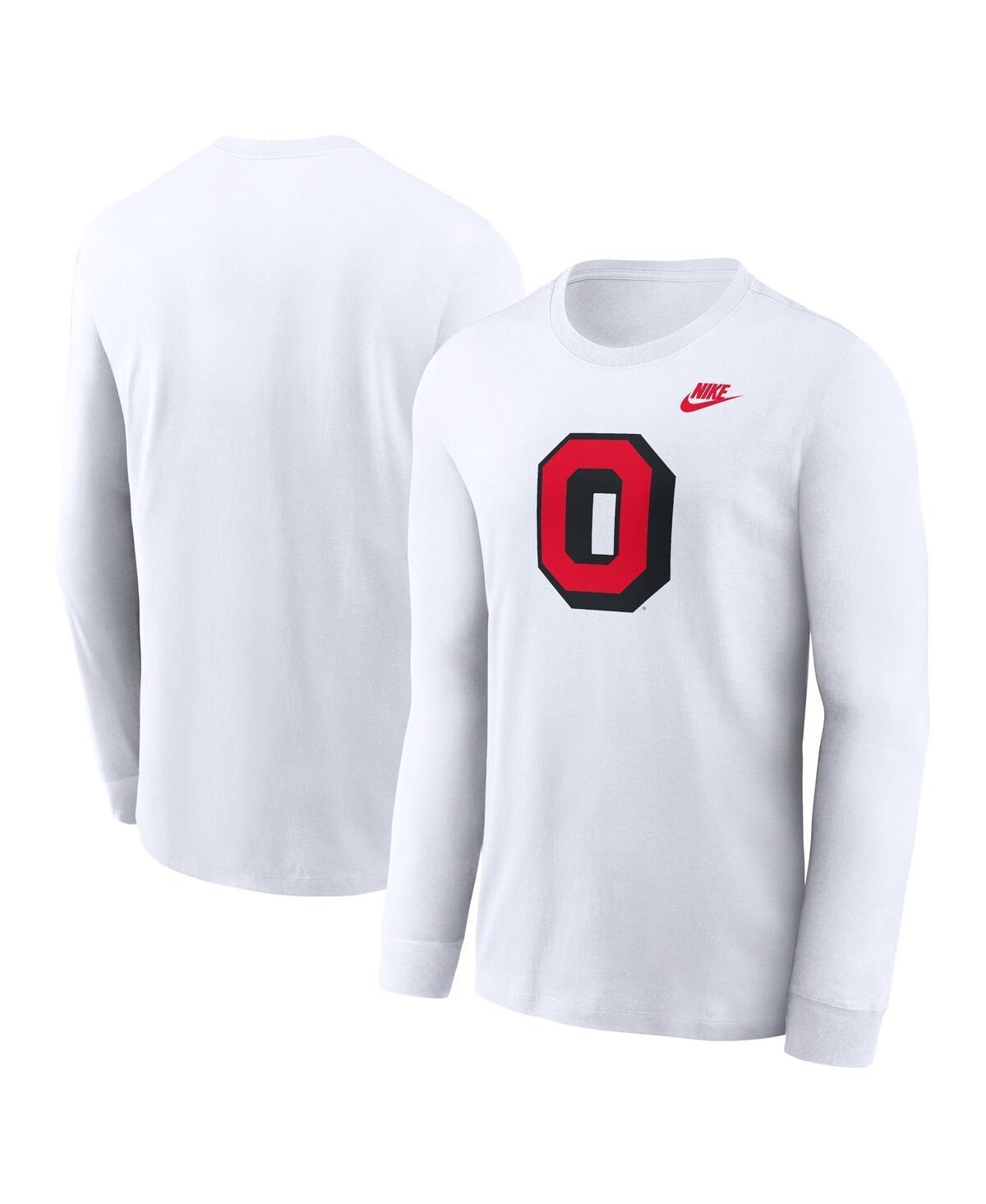 Mens Nike Ohio State Buckeyes Legacy Primary Logo Long Sleeve T-Shirt Product Image