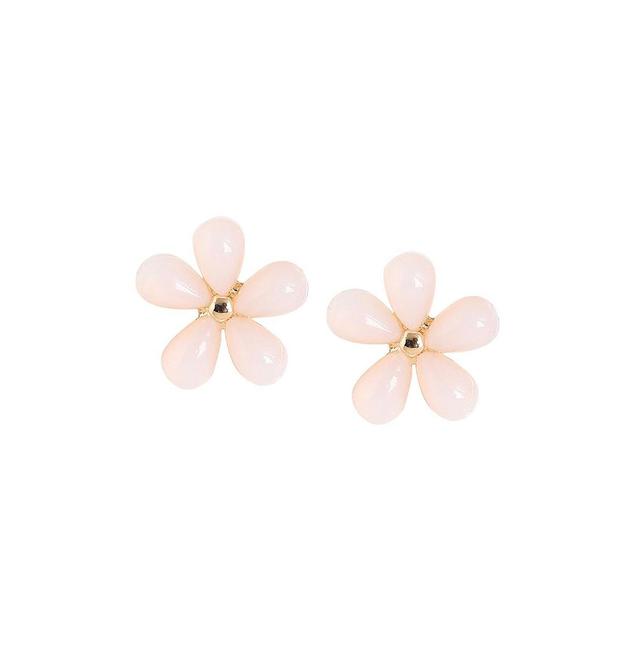 Sohi Womens Floral Stud Earrings Product Image