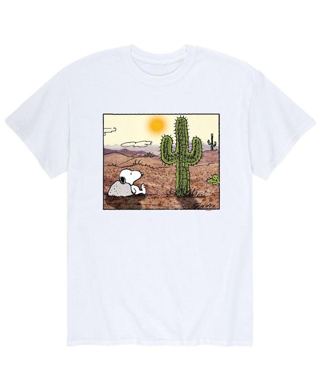 Mens Peanuts Snoopy Desert Tee Product Image