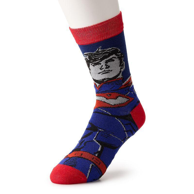 Mens Novelty Crew Socks Superman Product Image